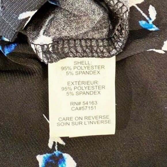 Ivanka Trump Cold Shoulder Floral Blouse - Size Medium - Picture 8 of 8